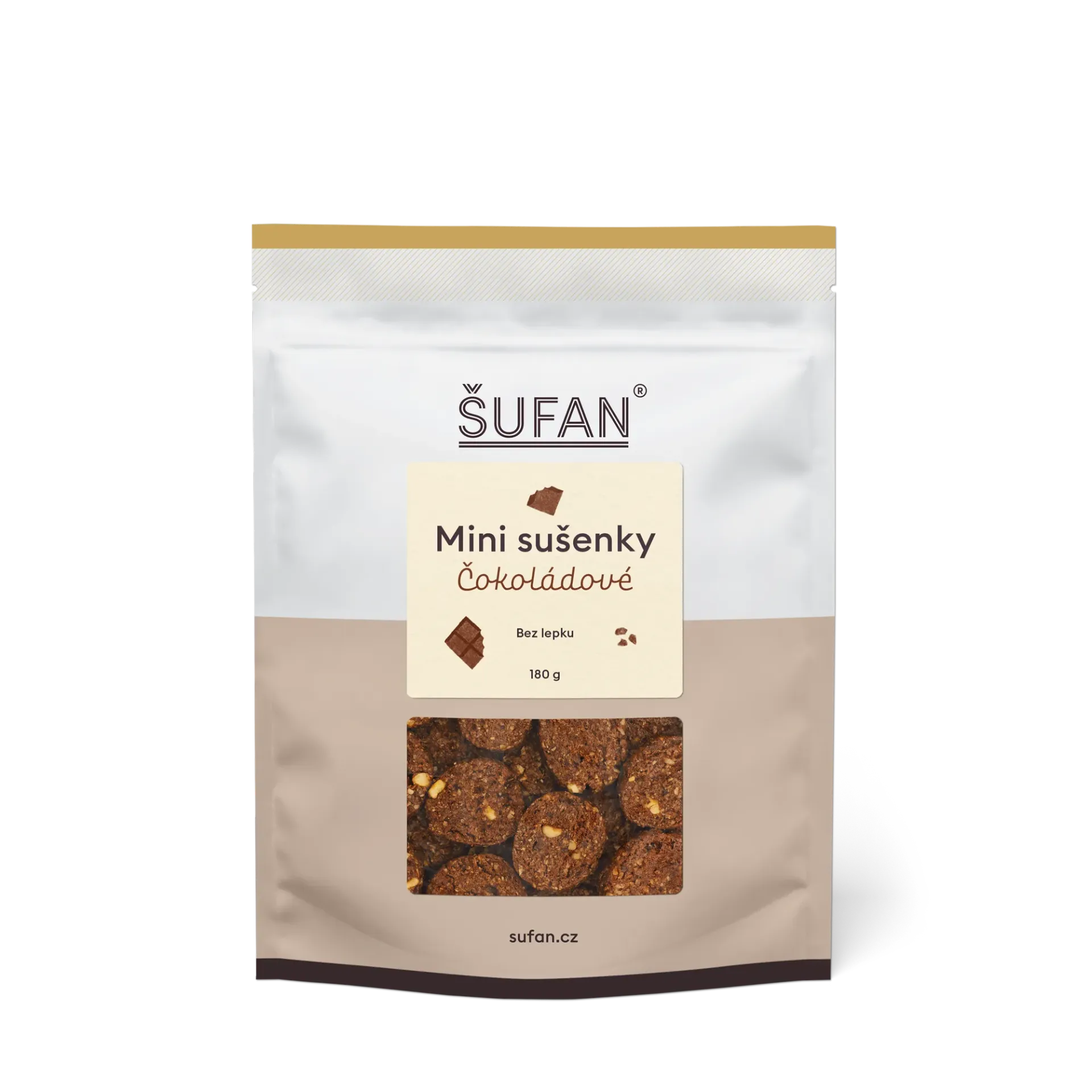 Šufan - Mini sušenky čokoládové 180 g
