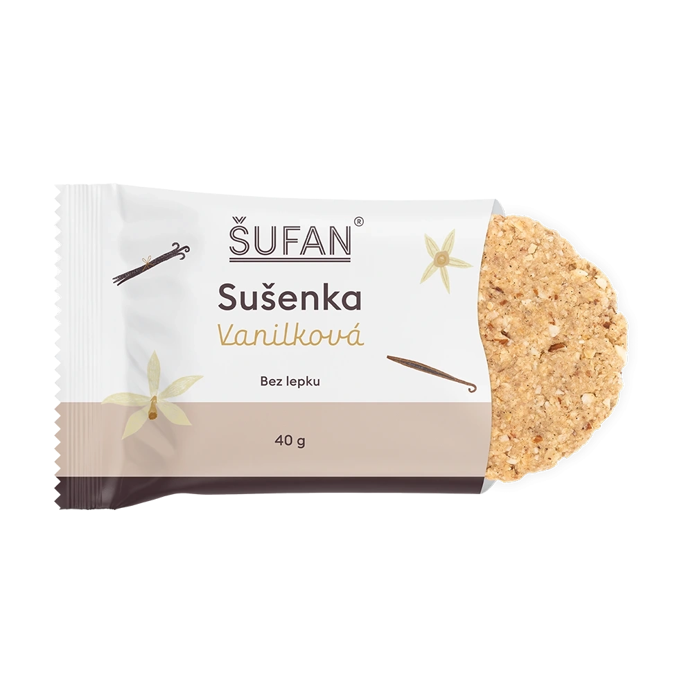 Šufan - Sušenka vanilková bez lepku 40g