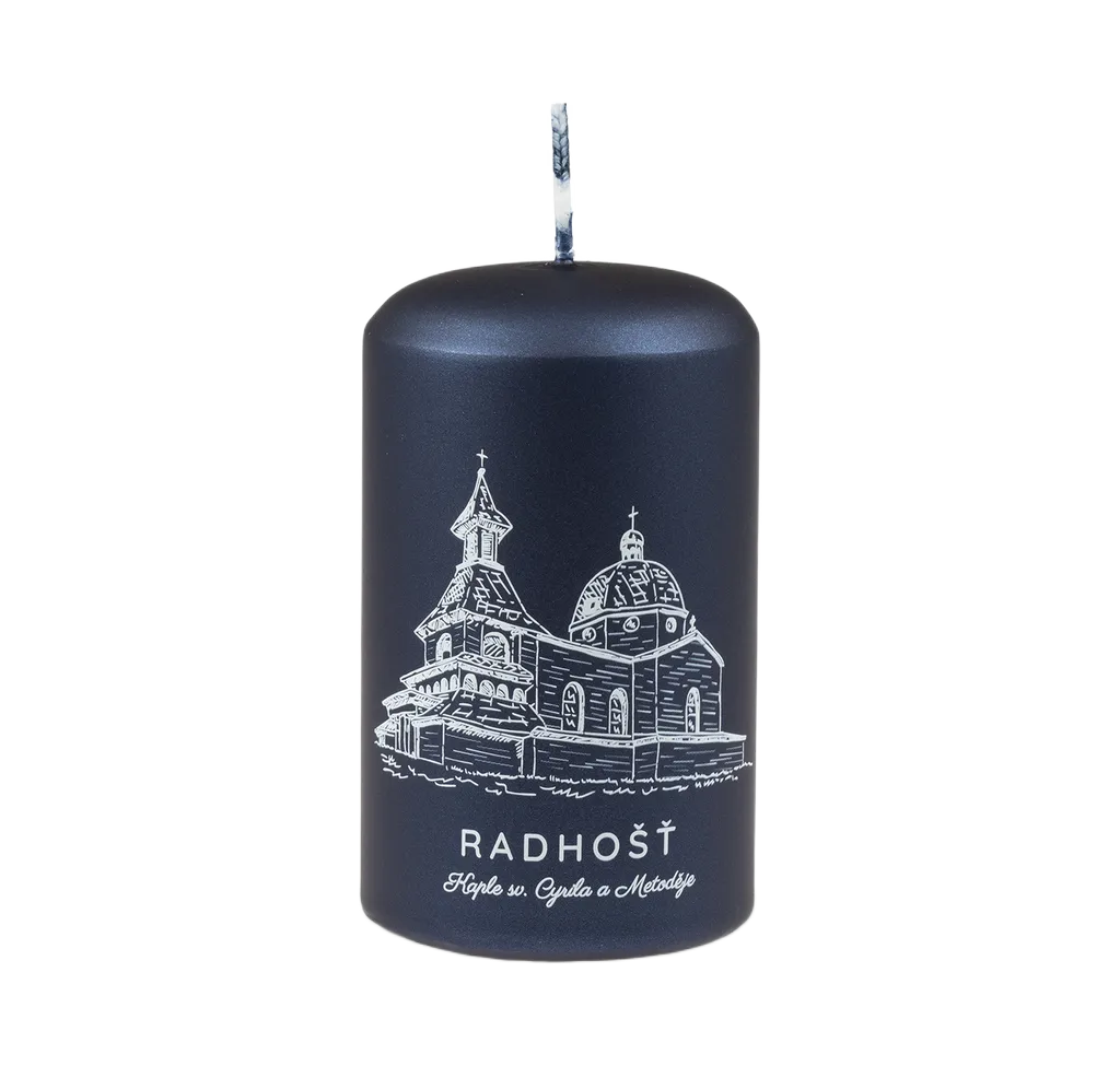 Unipar - Svíčka Radhošť modrá