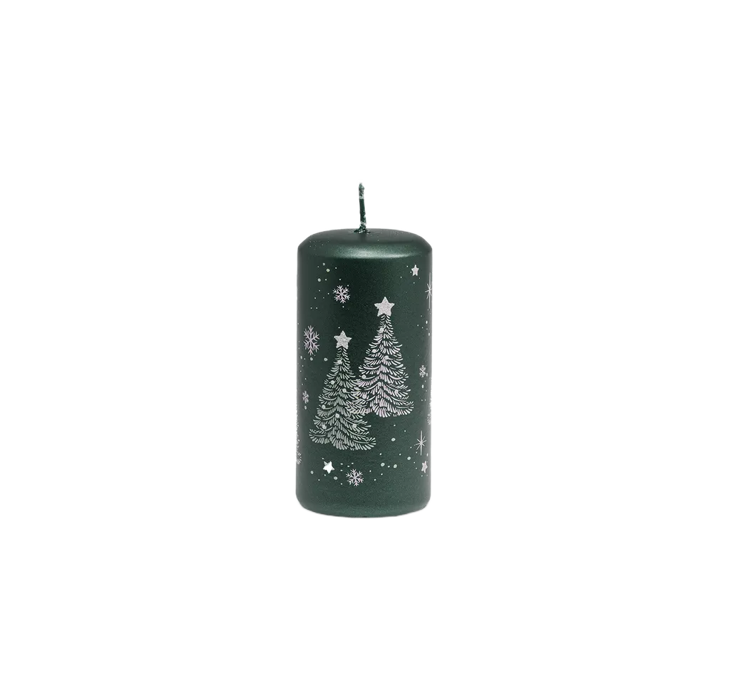 Unipar - Zelená - Zasněžený les 100x50mm