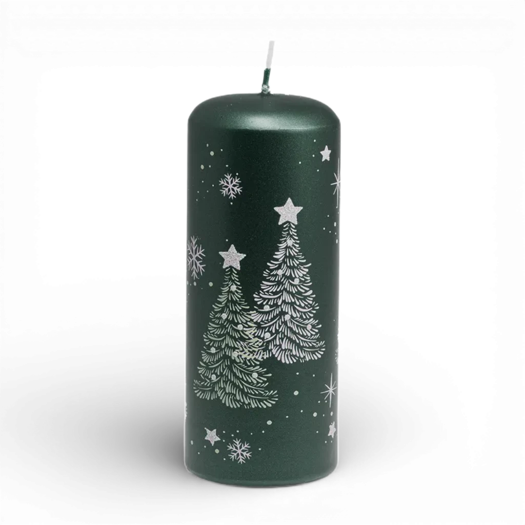 Unipar - Zelená - Zasněžený les 150x60mm