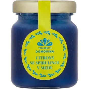 Včelařství Domovina - Citron se spirulinou v medu 75g
