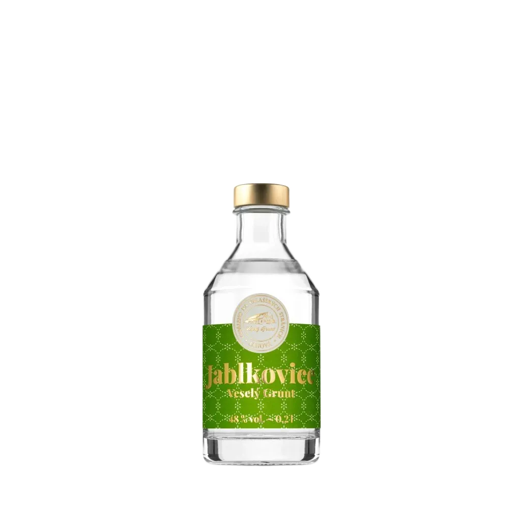 [30016] Veselý Grunt - Jablkovice kulatá 48% 0,2L