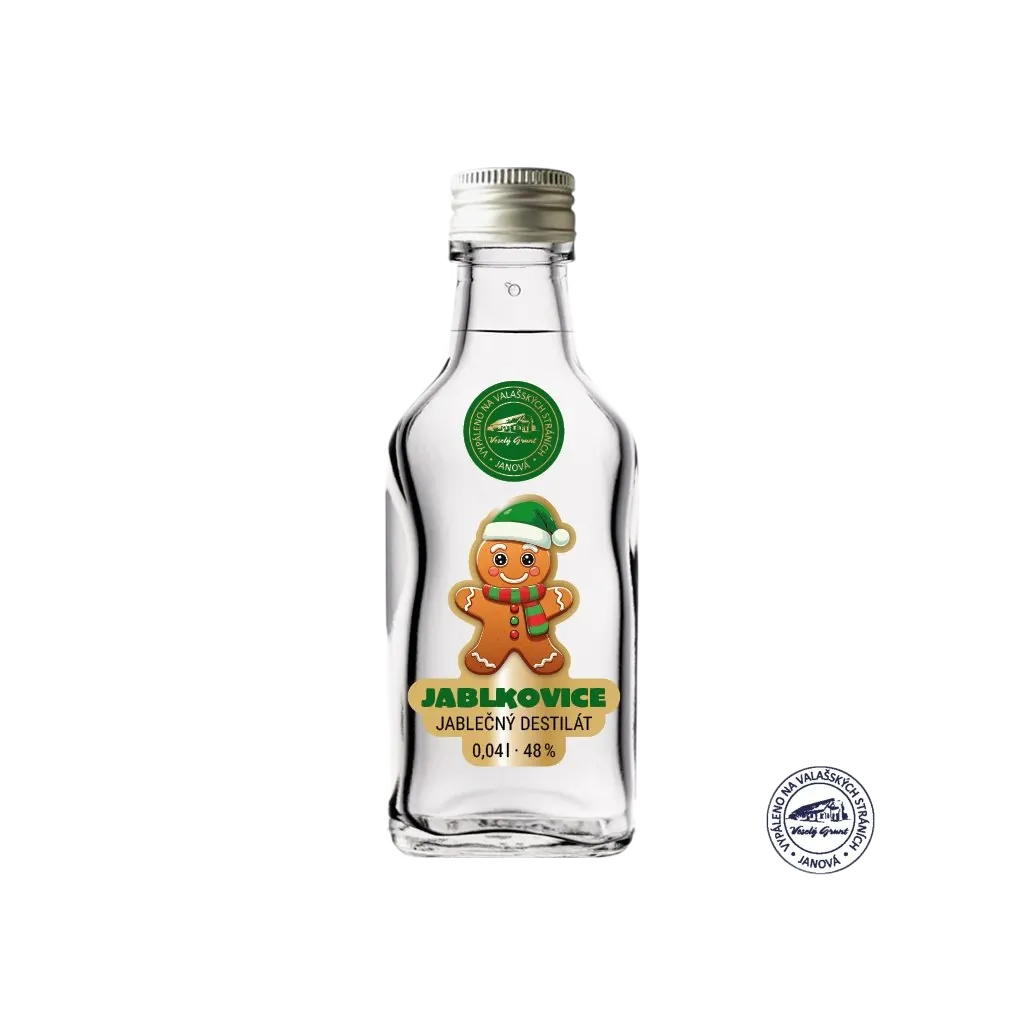 [200028] Veselý Grunt - Jablkovice sváteční 48% 0,04L