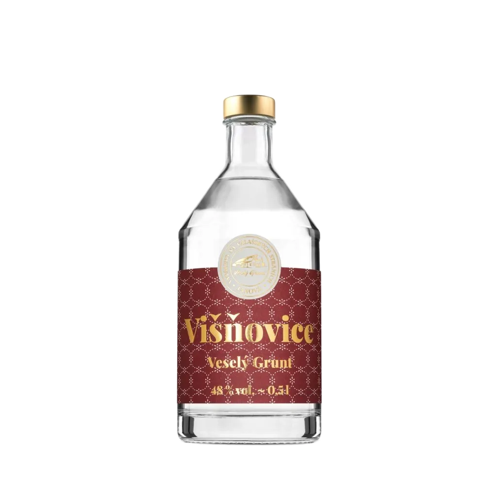 Veselý Grunt - Višňovice kulatá 48% 0,5L