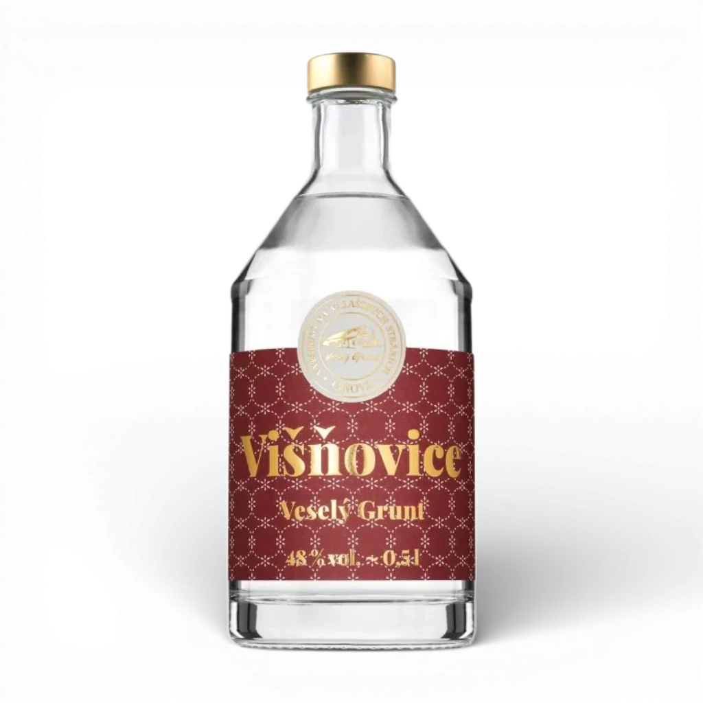 Veselý Grunt - Višňovice kulatá 48% 0,5L
