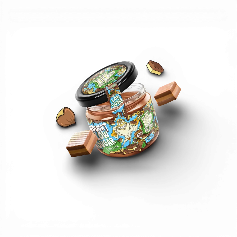 LifeLike - Twister nougat low sugar 300g