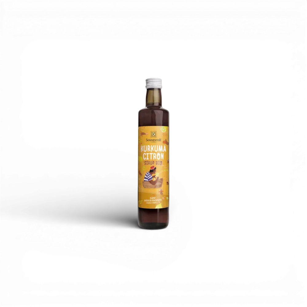Sonnentor - Kurkuma -citron sirup bio 500ml