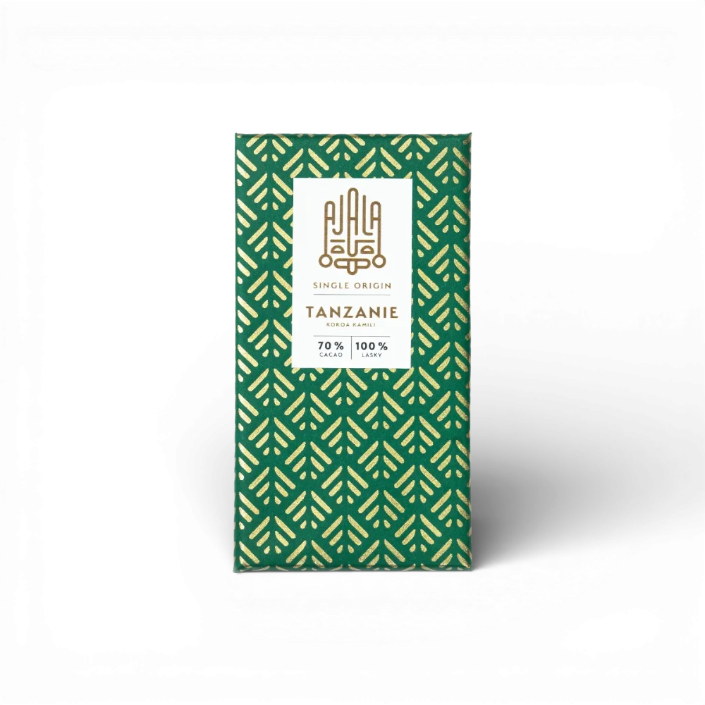 Ajala Chocolate - Čokoláda tmavá Tanzanie 70% 50g (H)