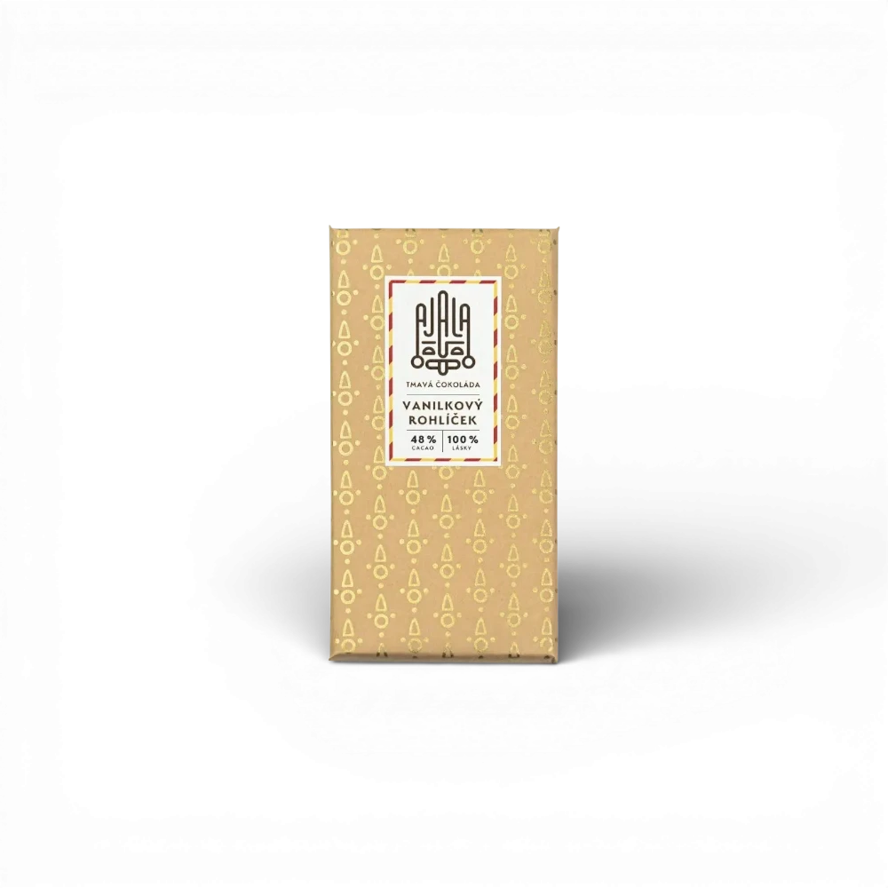 Ajala Chocolate - Vanilkový rohlíček 45g (H)