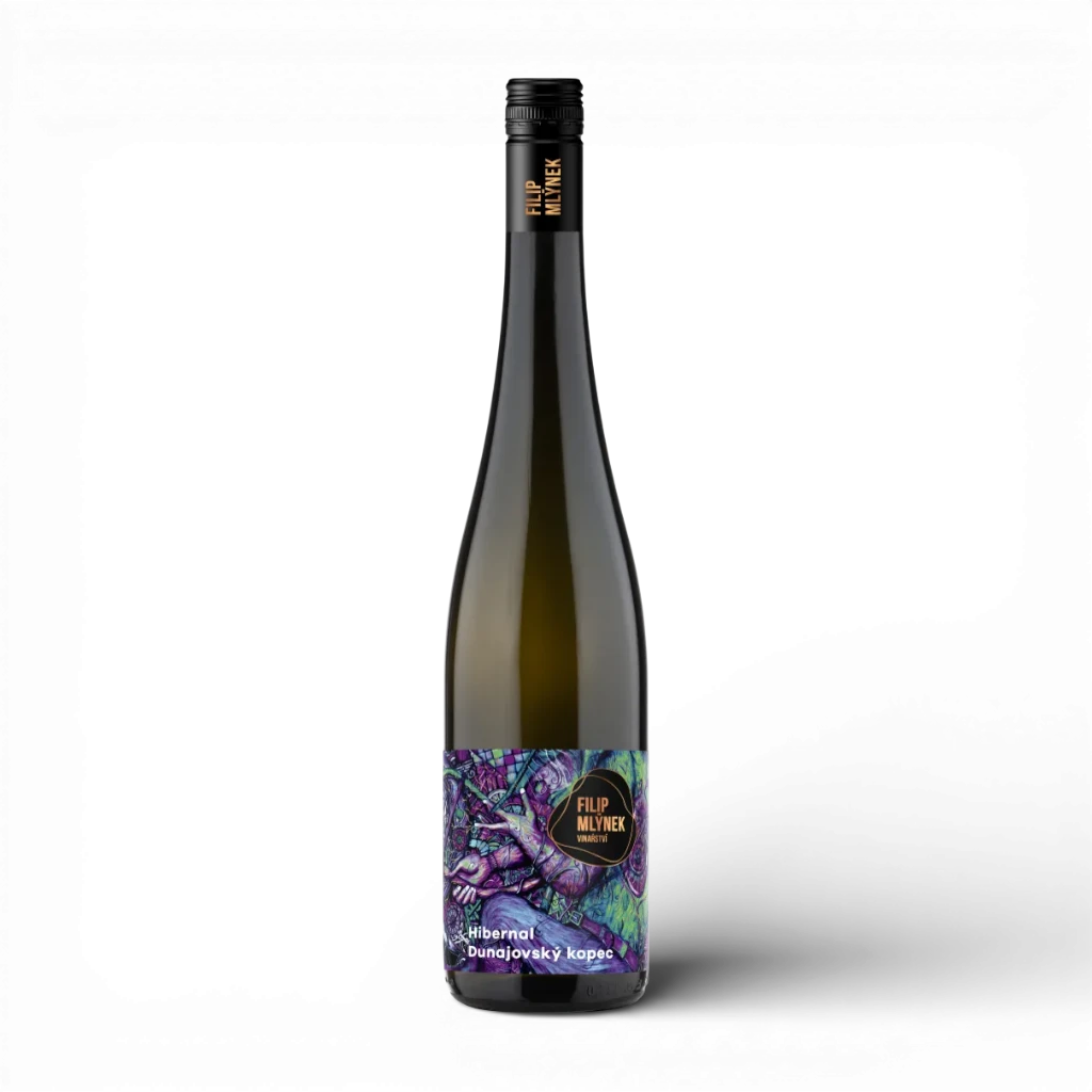 Filip Mlýnek - Hibernal 2024, trať Dunajovský kopec , s přívlastkem pozdní sběr, suché 12,5%, 750 ml