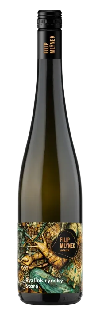 [1773234045220850] Filip Mlýnek - Ryzlink rýnský 20424, trať U Staré , víno s přívlastkem, pozdní sběr, suché  12,5%  075 l