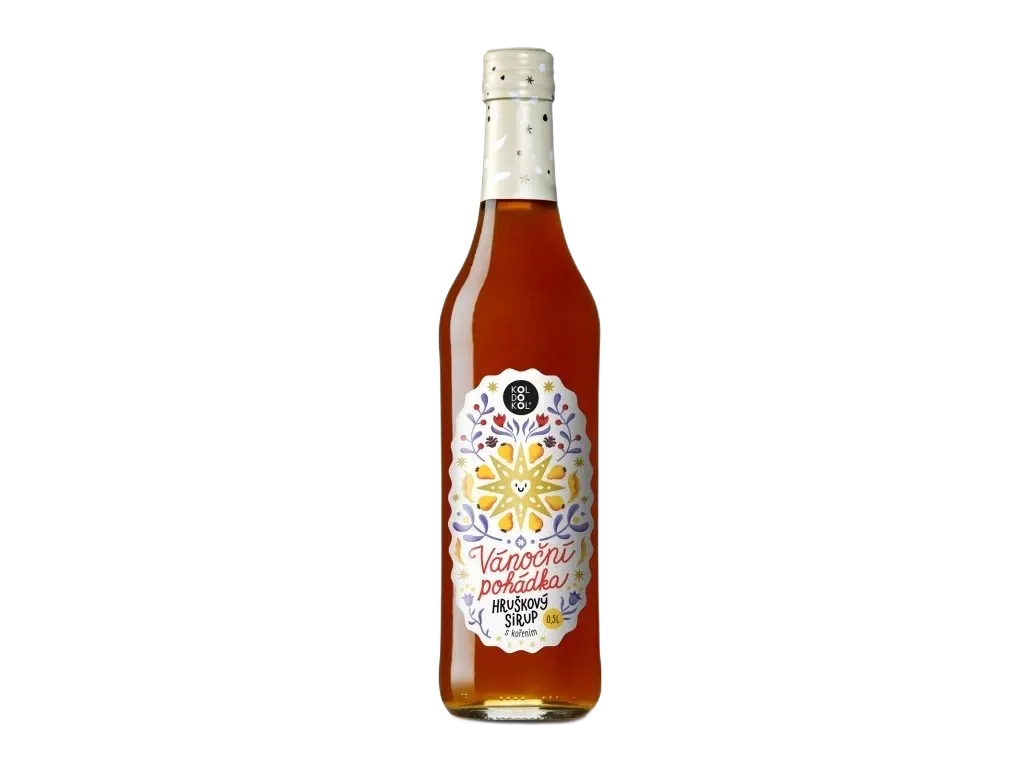 Koldokol - Vánoční pohádka hruškový sirup 0,5l