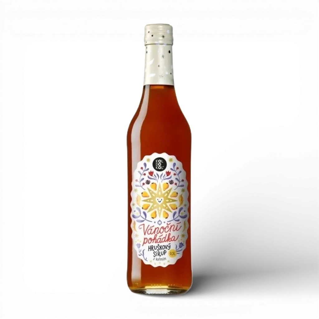 Koldokol - Vánoční pohádka hruškový sirup 0,5l