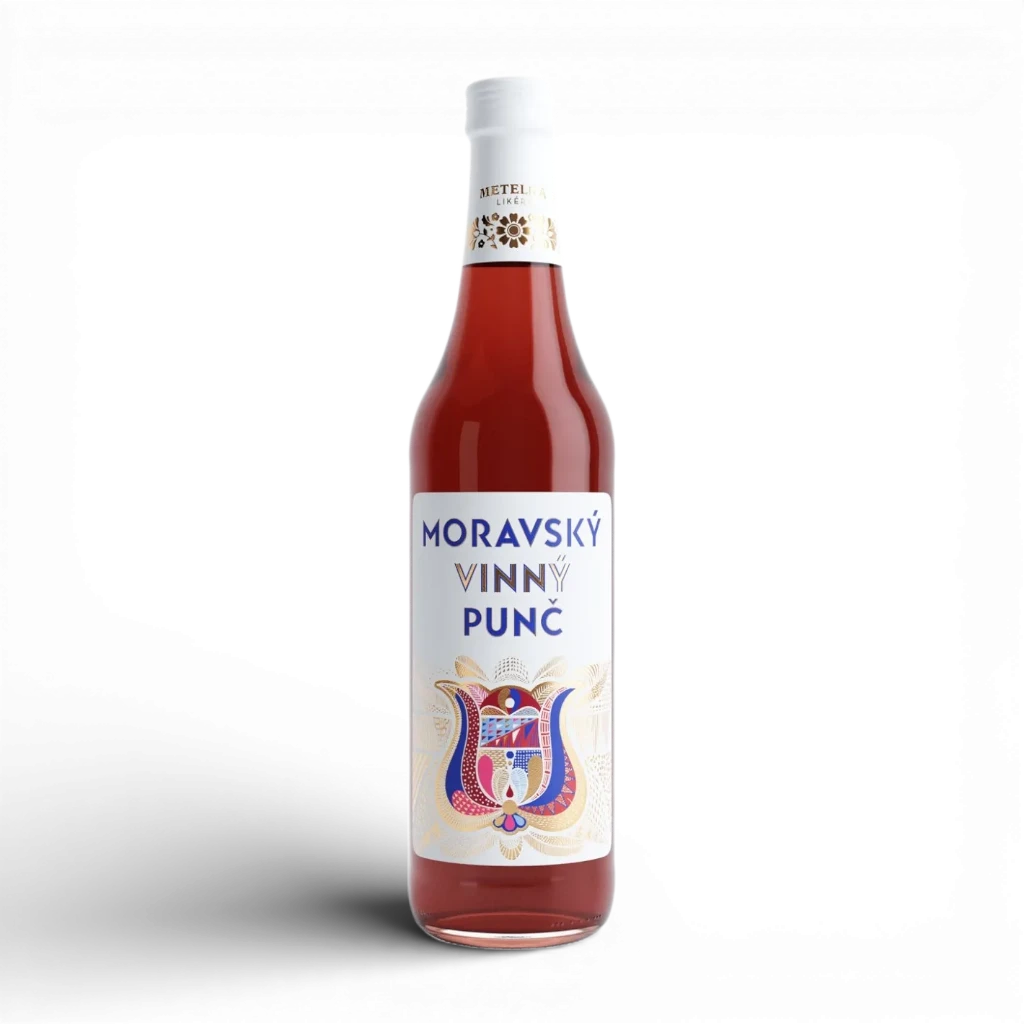 Metelka - Moravský vinný punč  19% 0,5l