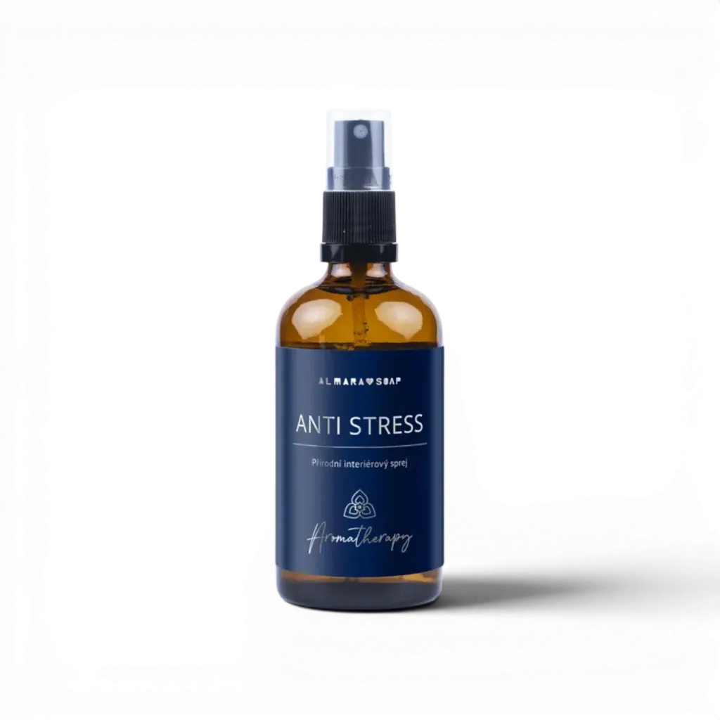 [AS-04AROMASTRESS00CZ] Almara Soap -  Přírodní interiérový sprej - Anti Stress 100ml