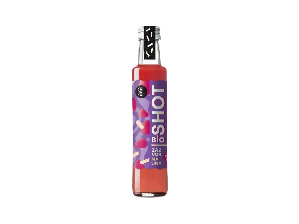 [0784] Koldokol - Bio Shot zázvor a malina 250ml 
