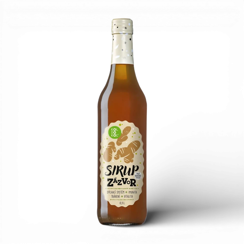 Koldokol - Sirup zázvor 0,5l