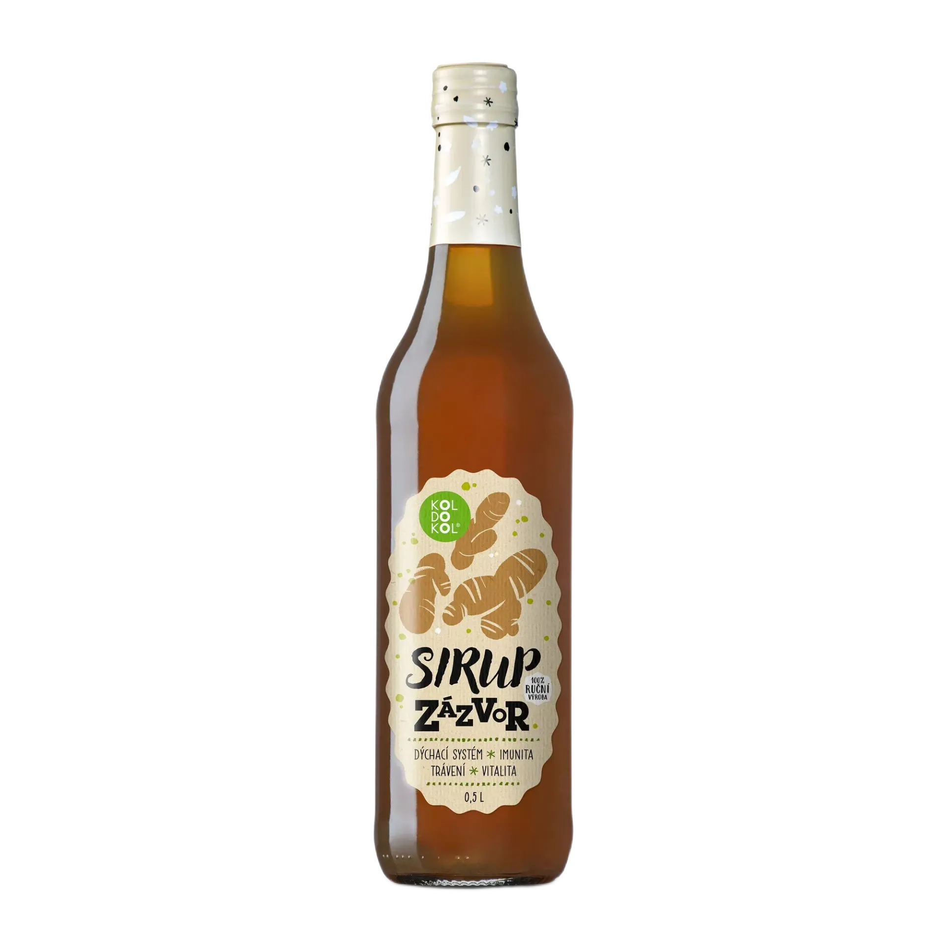Koldokol - Sirup zázvor 0,5l