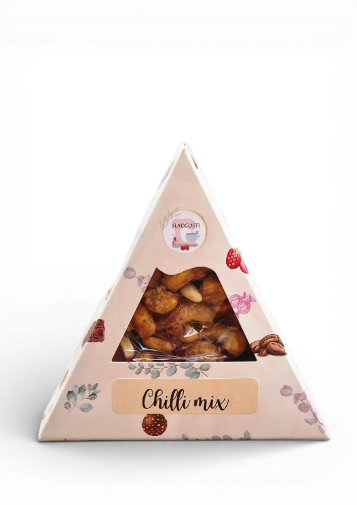 SLADCOSTI - Chilli mix 80g trojúhelník