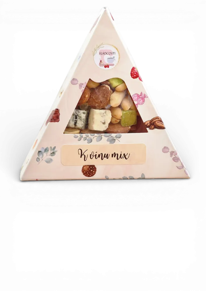 SLADCOSTI - K vínu mix 80g trojúhelník