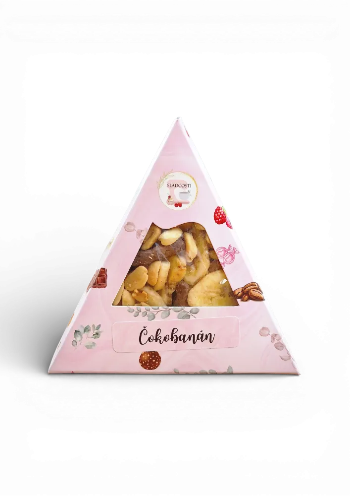 SLADCOSTI - Čokobanán 80g trojúhelník