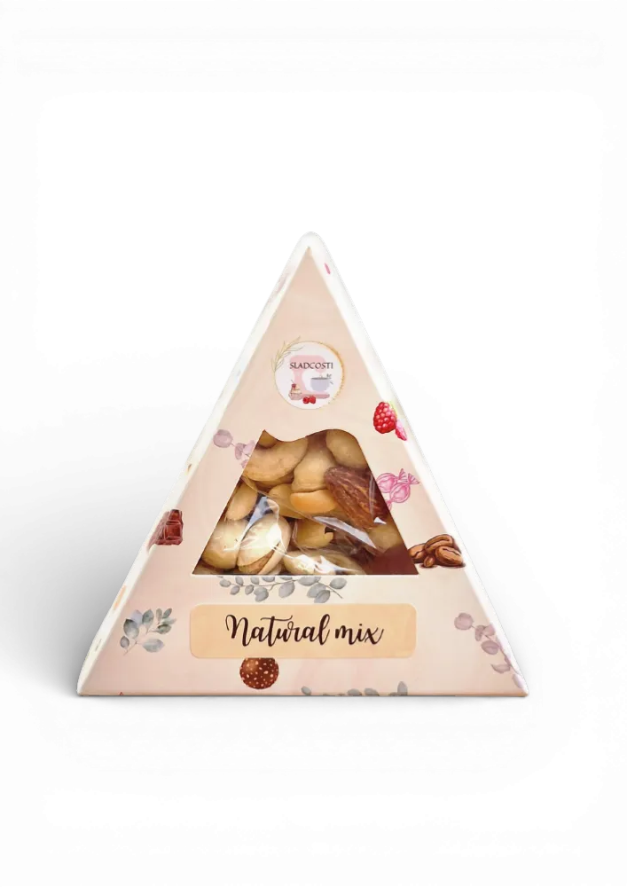 SLADCOSTI - Natural mix 80g trojúhelník