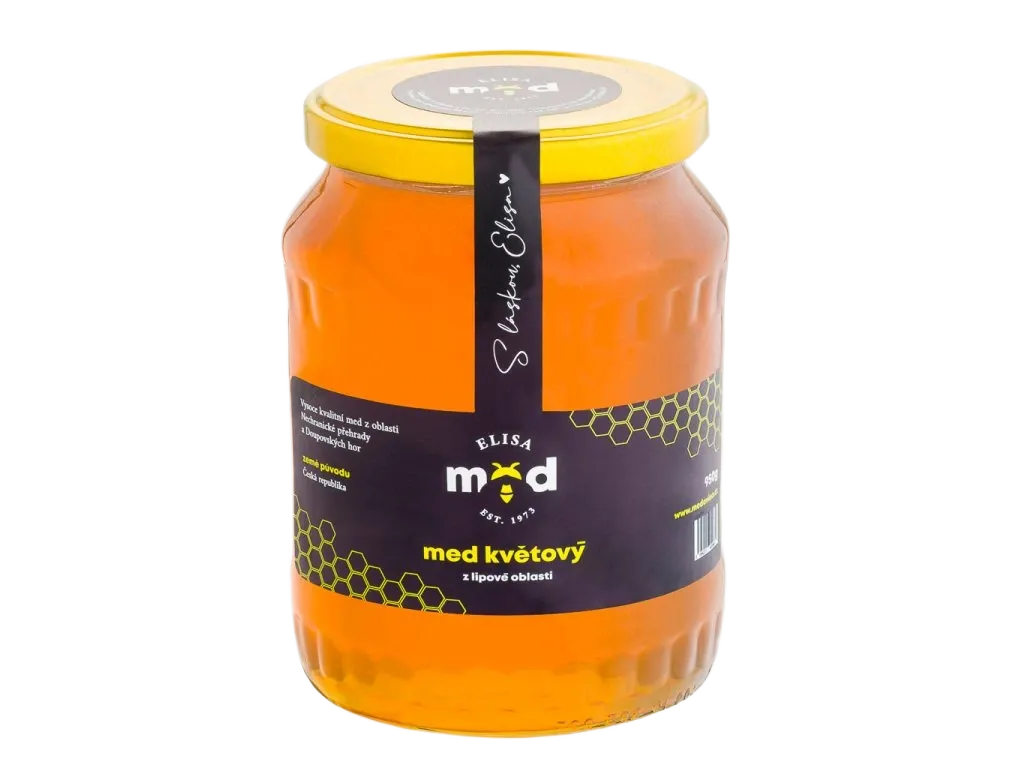 [KVA-MEDLIPOVY-0.95] Elisa - Med květový lipový 950g