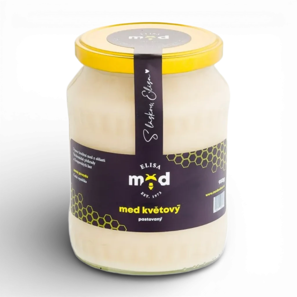 Elisa - Med květový pastovaný 950g