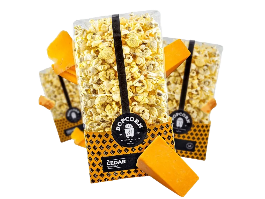 [1-002-2] Bopcorn - Popcorn čedar 60g CHYBÍ CENA, EAN, KOD