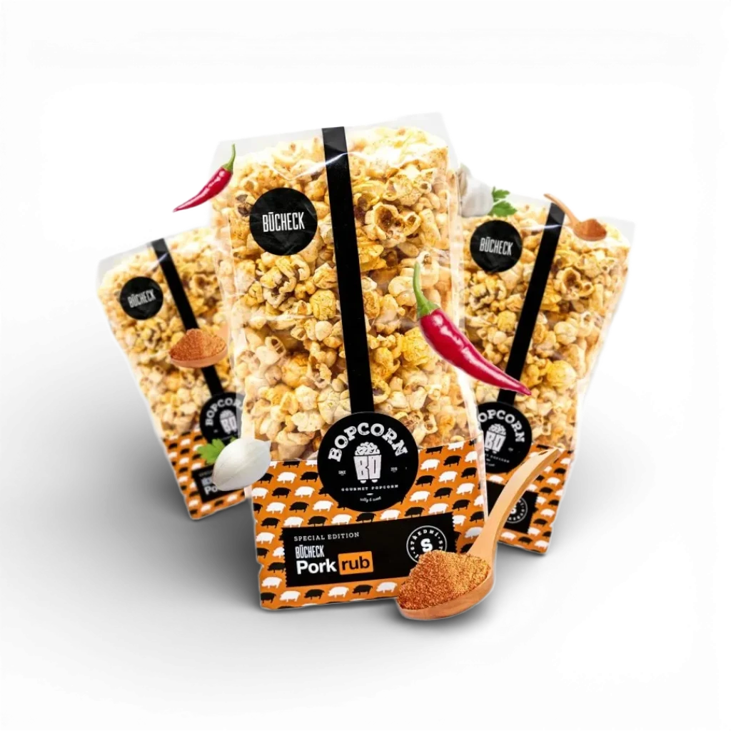 Bopcorn - Popcorn pork rub / slanina 60g