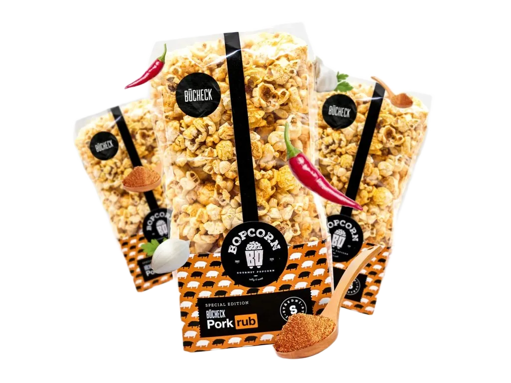 Bopcorn - Popcorn pork rub / slanina 60g