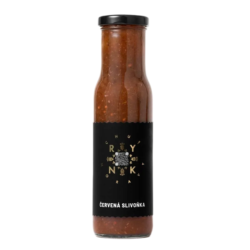 Chuť Moravy - Omáška Červená Slivoňka 260ml