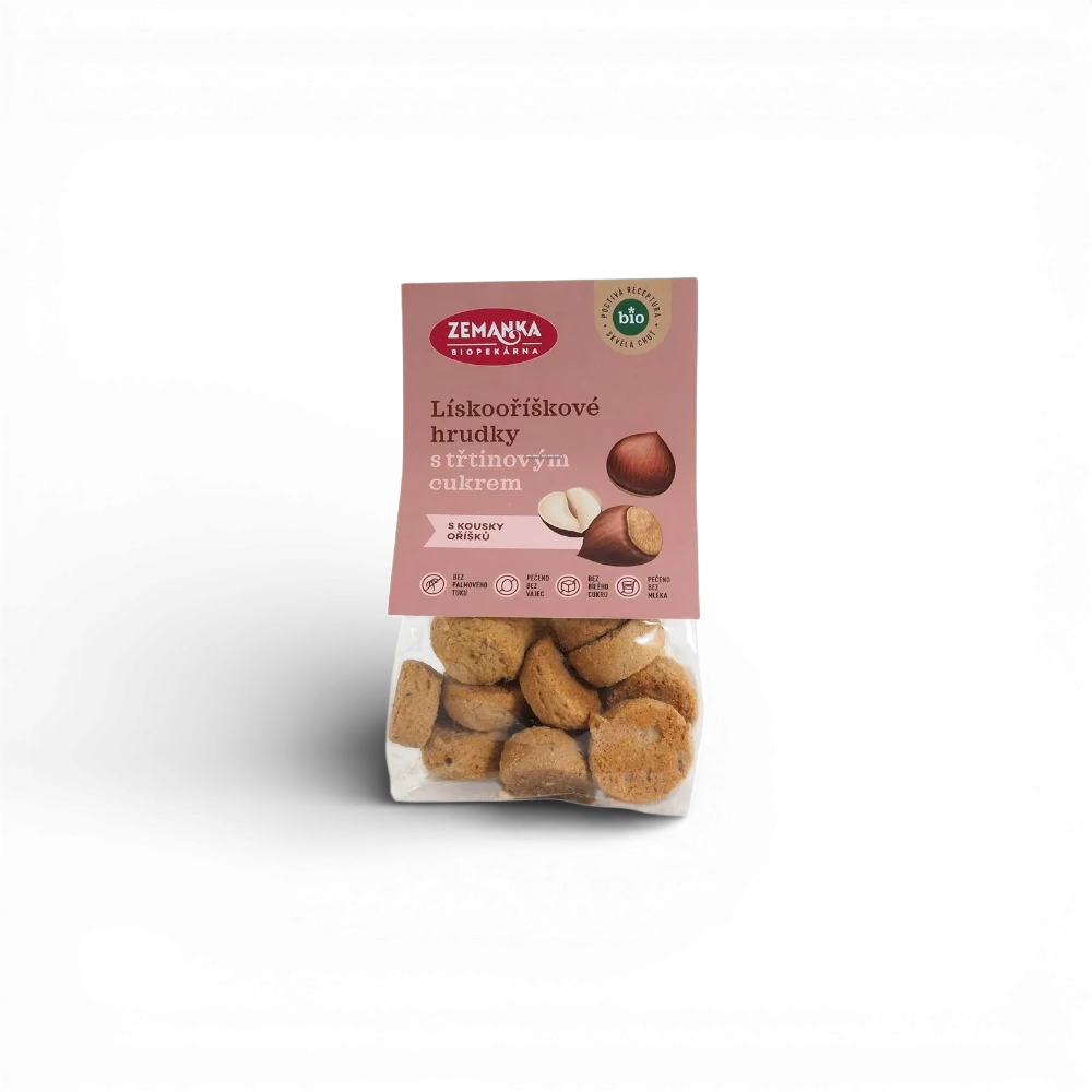 Zemankova Biopekárna - BIO lískooříškové hrudky 100g EAN !!!
