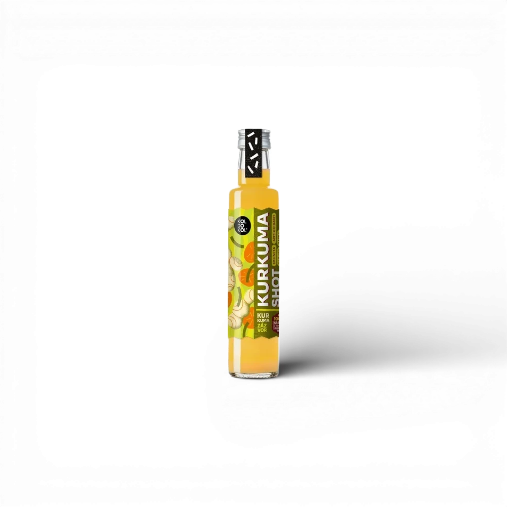Koldokol - Shot kurkuma a zázvor 250ml NENÍ BIO ???