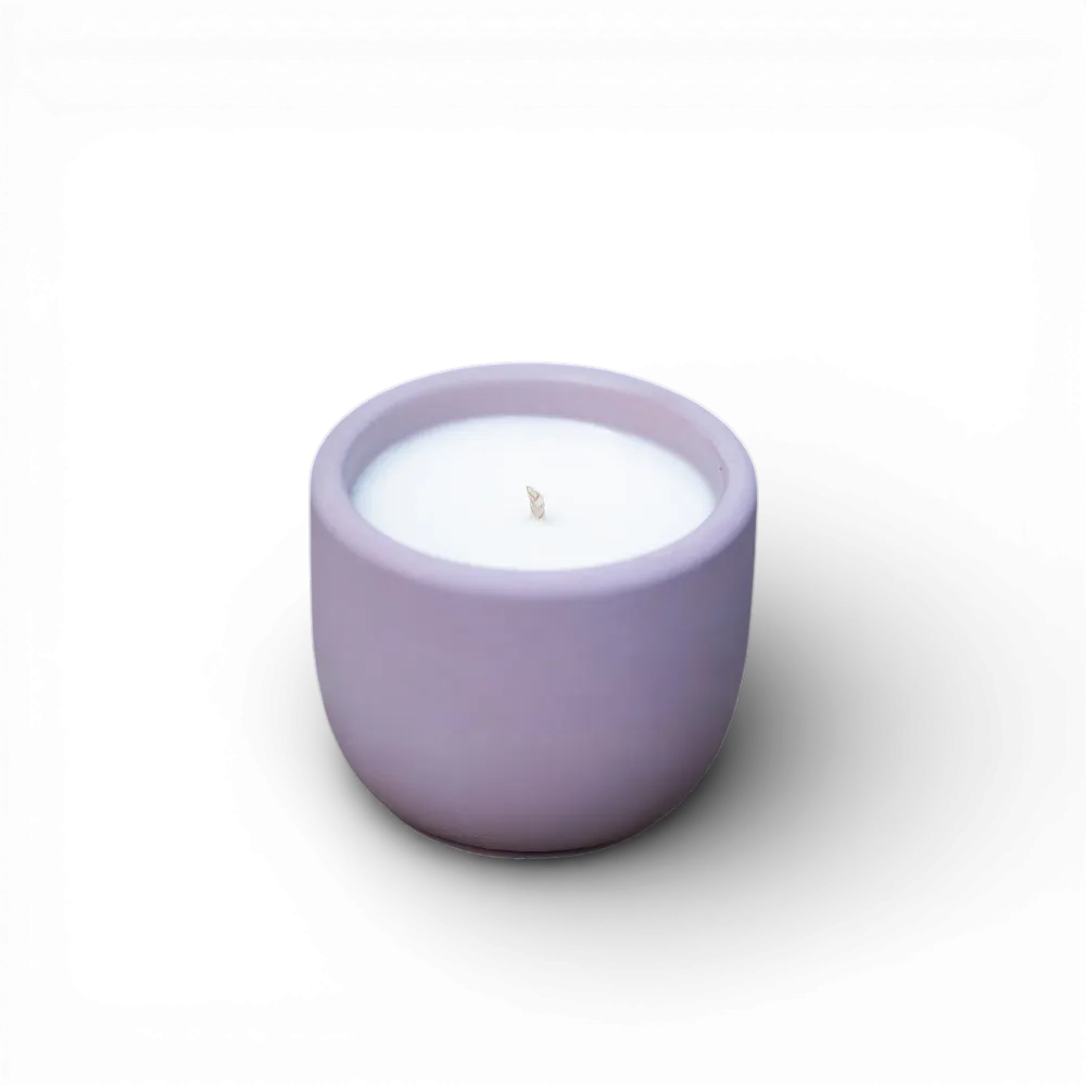 Betonhome - Sójová svíčka mini ROMANTICKÁ CHVILKA 70g (švestková)