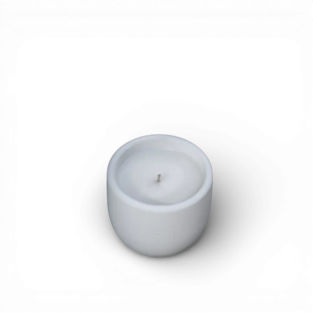 Betonhome - Sójová svíčka mini ROMANTICKÁ CHVILKA 70g (bílá)