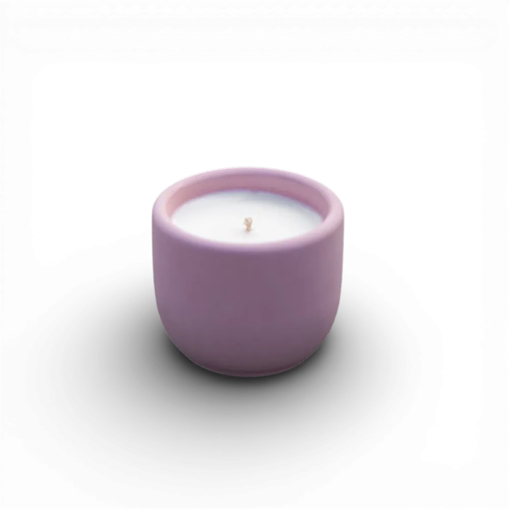 Betonhome - Sójová svíčka mini OVOCNÝ RÁJ 70g (jahodová)