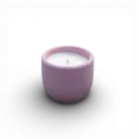 Betonhome - Sójová svíčka mini OVOCNÝ RÁJ 70g (jahodová)