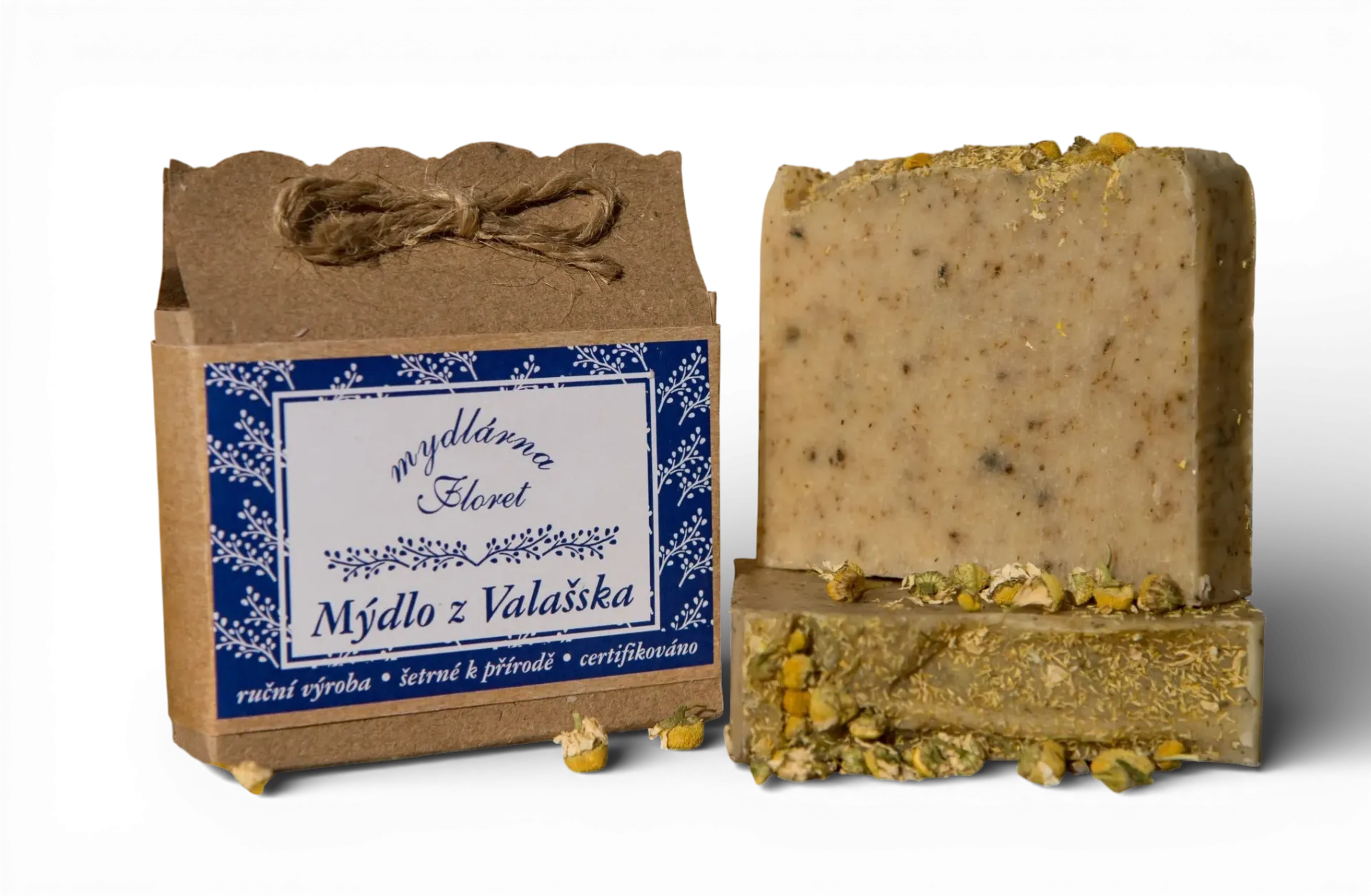 Mydlárna Floret - Mýdlo z Valašska - Jemné Heřmánkové 65g