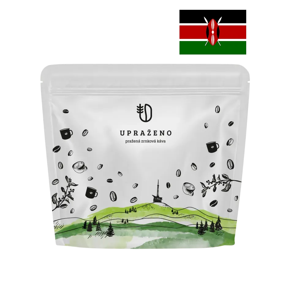 Upraženo - Zrnková káva - Kenya Decaf  100% Arabica 250g