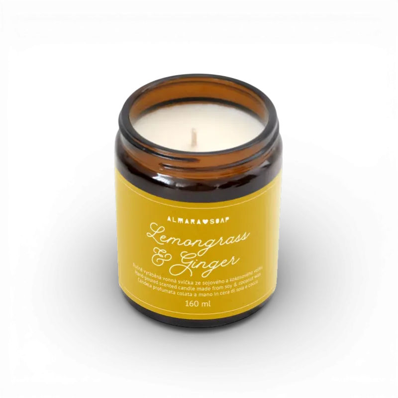 [AS-04CNDL-GINGER00CZ] Almara Soap - Vonná svíčka For You 160ml CHYBÍ REFERENCE