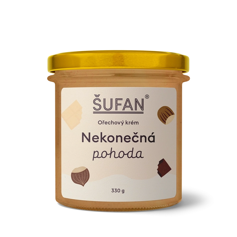 [G 36] Šufan - Ořechový krém Nekonečná pohoda 330g CHYBÍ EA