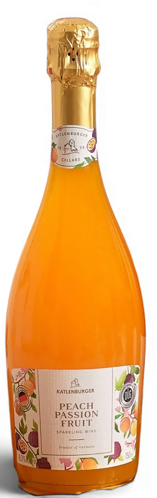 Katlenburger - Ovocné šumivé víno Peach & Passion fruit 0,75l CHYBÍ EAN + REFERENCE !!!!!!!