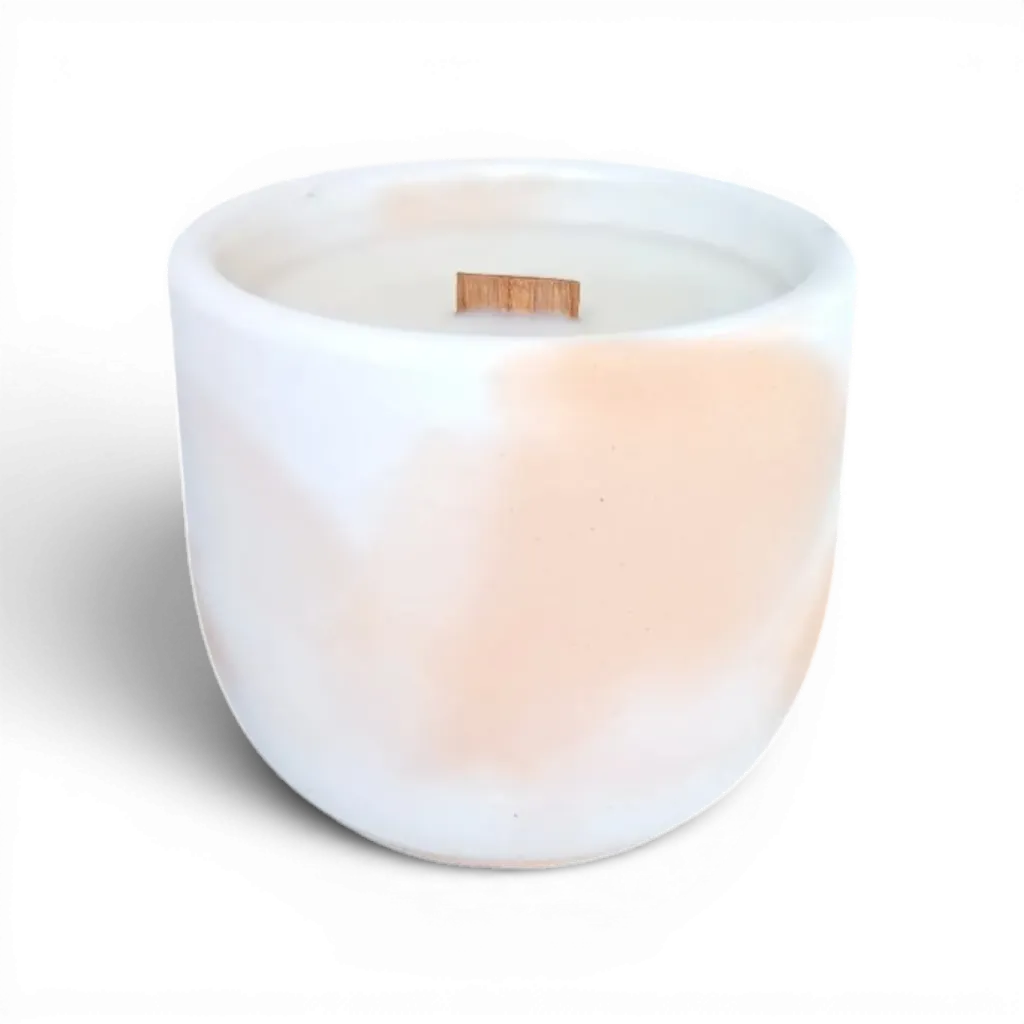 BETON home - Sójová svíčka střední TROPICKÝ KOKTEJL 220g (meruňková melír) CHYBÍ EAN !!!!!