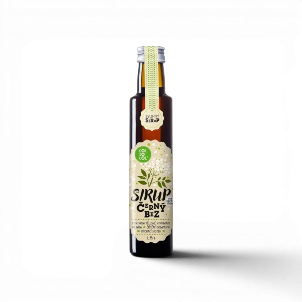 Koldokol - Černý bez sirup 250ml