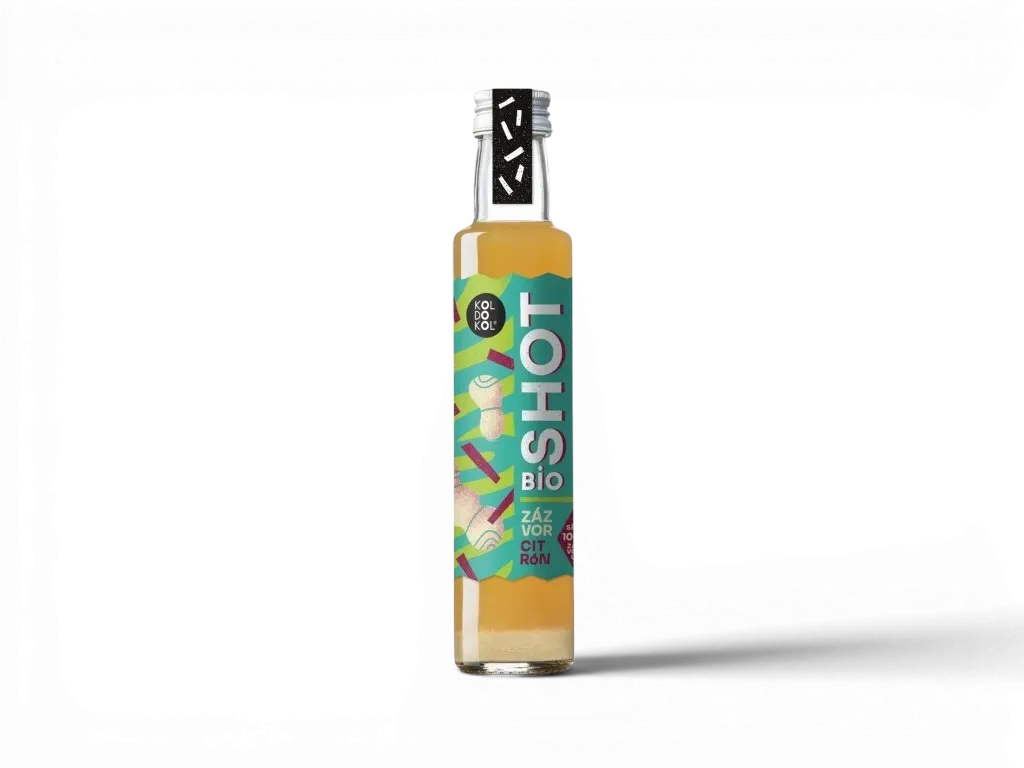[0781] Koldokol - BIO Shot zázvor a citrón 250ml CHYBÍ EAN !!!!