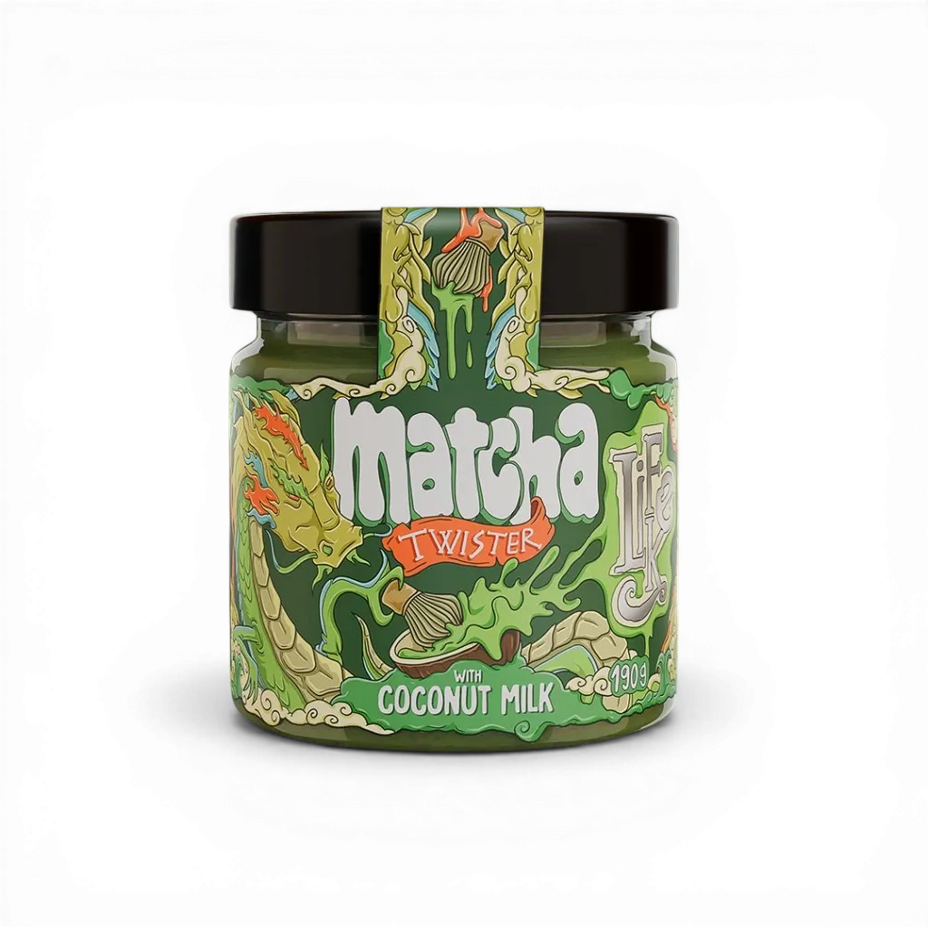 LifeLike - Twister matcha kokosové mléko 190g CHYBÍ EAN !!!!