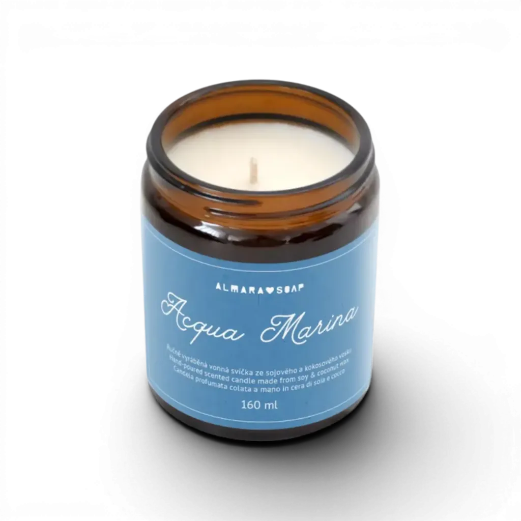 Almara Soap - Vonná svíčka Aqua marine 160ml